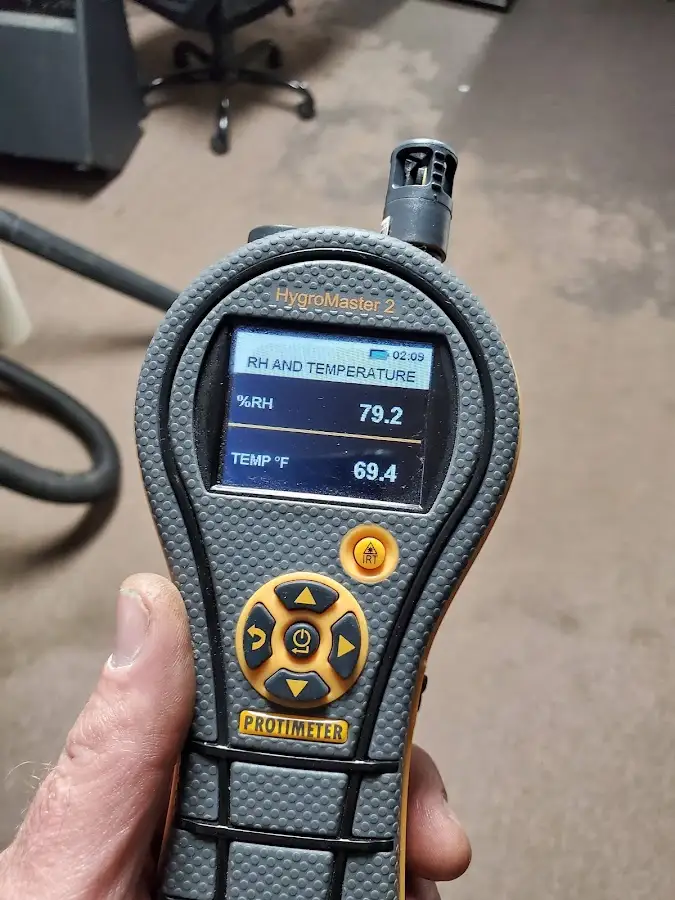 Moisture meter humidity assessment for Fire & Smoke Damage Restoration in Sky Lake